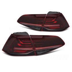 Volkswagen Golf VII 2013-2019 - Zadní LASER LED světla ČERVENÁ SEQ