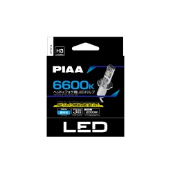 PIAA Gen4 LED náhrady autožárovek H3 s teplotou světla 6600K