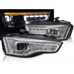 AUDI A5 11-16 - Přední xenonová světla LED CHROME