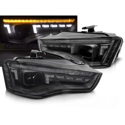 Audi A5 11-16- Přední světla LED ČERNÁ