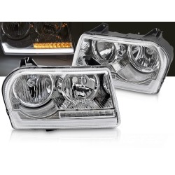 CHRYSLER 300 2005-2008 - přední světla TUBE CHROM