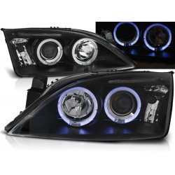 FORD MONDEO 00-07 - přední černá světla ANGEL EYES