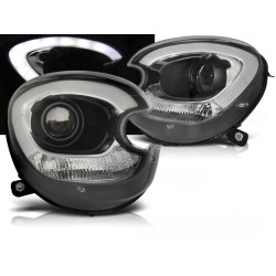 BMW MINI (COOPER) R60 R61 COUNTRYMAN 10-14 - přední černá světla TUBE LIGHT pro xenon