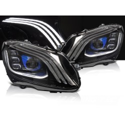 MERCEDES W205 14-21 - přední černá FULL LED světla