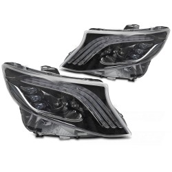 Mercedes V-Class / Vito W447 2014-2023 - Přední FULL LED světla SEQ DRL