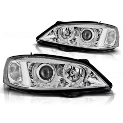 OPEL ASTRA G 97-04 - přední chrom světla ANGEL EYES