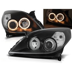 OPEL VECTRA C 05-08 - přední černá světla ANGEL EYES