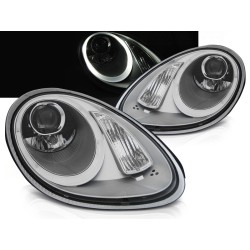 PORSCHE BOXSTER / CAYMAN 987 05-08 - přední světla SILVER TUBE LIGHT pro xenon