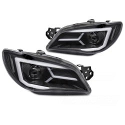 Subaru Impreza II GD/GG 2005-2007 - přední světla ČERNÁ