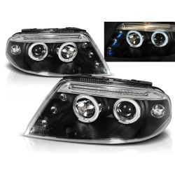 VW PASSAT 3BG 00-05 - přední černá světla ANGEL EYES