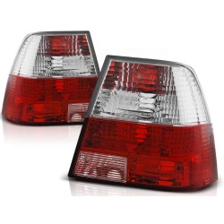 VW BORA 98-05 SEDAN - zadní světla červeno bílá