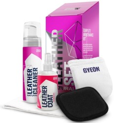 GYEON - Sada pro čištění a impregnaci kůže Q2M LeatherSet NATURAL 500ml