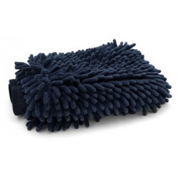 Mammoth Black Onyx Chenille Microfibre Wash Mitt mikrovláknová rukavice