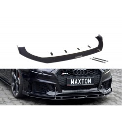 Maxton Design Racing Splitter V.2 pod originální přední nárazník Audi RS3 (8V) facelift sportback