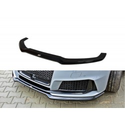 Maxton Design splitter V.1 pod originální přední nárazník Audi RS3 (8VA) Sportback (2015-)
