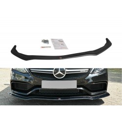 Maxton Design splitter V.1 pod originální přední nárazník Mercedes-Benz třídy C S205 63AMG Estate (2015-2018)