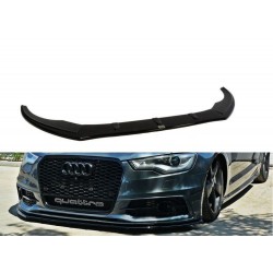 Maxton Design splitter V.1 pod originální přední nárazník pro Audi A6 (C7) S-line (2011-2014)