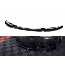 Maxton Design splitter V.1 pod originální přední nárazník pro BMW řady 1 E82 facelift (M-pack) 2007-2013
