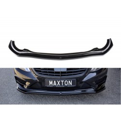 Maxton Design splitter V.1 pod originální přední nárazník pro Mercedes Benz třídy S AMG-line W222 (2013-2017)