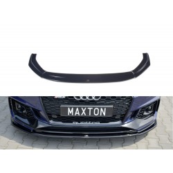 Maxton Design splitter V.2 pod originální přední nárazník Audi RS4 (B9) 2017-