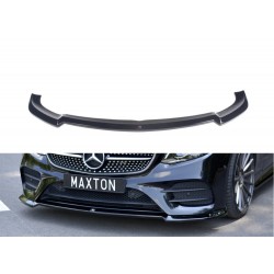 Maxton Design splitter V.2 pod originální přední nárazník pro Mercedes-Benz třídy E (W213) Coupe AMG-line (2017-)
