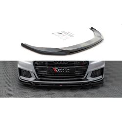 Audi A6 C8 S-Line, spoiler pod přední nárazník ver.3, Maxton design