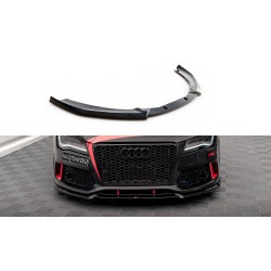 Audi A7 C7 RS7 LOOK, spoiler pod přední nárazník, Maxton Design