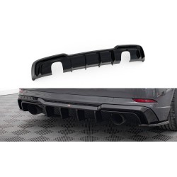 Audi S3 8V FL S-line sportback, vložka zadního nárazníku s jednoduchou koncovkou na obou stranách, M