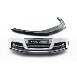 Audi TT S 8J včetně FACELIFT / Audi TT S-line 8J Facelift, spoiler pod přední nárazník ver.2, Maxton design