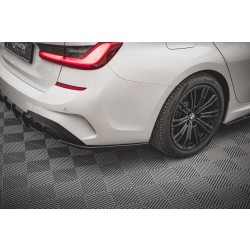 BMW řada 3 G20/G21 M-Pack, boční difuzory pod zadní nárazník v.2, Maxton design