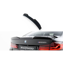 BMW řady 5 G30 M550i Sedan, prodloužení spoileru 3D, Maxton Design