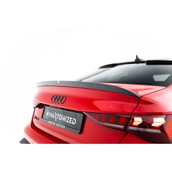Audi A3 S-Line Sedan 8Y včetně Facelift, karbonové prodloužení víka kufru, Maxton Design