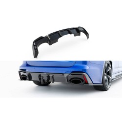Audi RS7/RS6 C8 s tažným zařízením, karbonový difuzor zadního nárazníku, Maxton Design