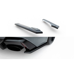 Audi RS6/RS7 C8, karbonové boční difuzory pod zadní nárazník, Maxton Design