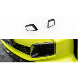 BMW řada 1 F40 M-Pack/M135i, karbonové rámečky předního nárazníku, Maxton Design