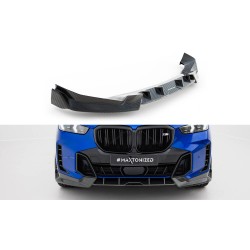 BMW X5 M-Pack G05 Facelift, karbonový spoiler pod přední nárazník, Maxton Design