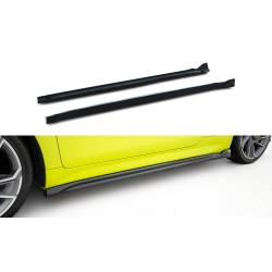 Abarth 500E, difuzory pod boční prahy, Maxton Design