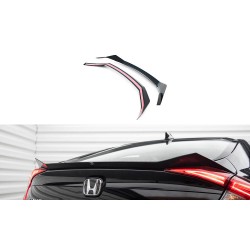 Honda Civic Mk10 17-23, prodloužení spoileru, Maxton Design