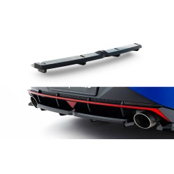 Hyundai Elantra N Mk7, středový spoiler pod zadní nárazník s žebrováním, Maxton design