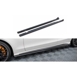 Mercedes třída C S205/C63 AMG, W205/C63 AMG Sedan/Estate, difuzory pod boční prahy ver.2, Maxton design