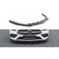 Mercedes CLA C118/X118 AMG-Line, spoiler pod přední nárazník v1, Maxton Design