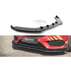 Mercedes třída C W 205/C43 AMG Coupe - spoiler pod přední nárazník s rohovými splittery - plast ABS bez povrchové úpravy - Maxton design