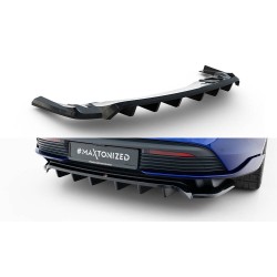 Porsche Taycan Turbo S Mk1, spoiler pod zadní nárazník s žebrováním, Maxton Design