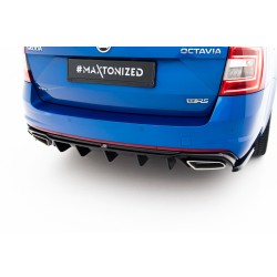 Škoda Octavia III RS včetně facelift (sedan/kombi) zadní difuzor V2 benzínová