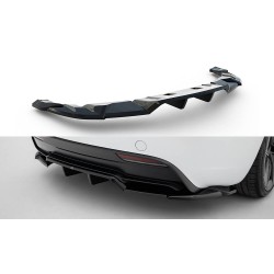 Tesla Model 3 Mk1 Project Highland Facelift, spoiler pod zadní nárazník s žebrováním v.2, Maxton Design