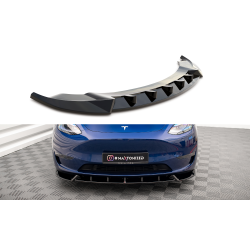 Tesla Model Y, spoiler pod přední nárazník, Maxton design