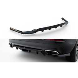 Volvo XC60 Mk 2, spoiler pod zadní nárazník s žebrováním, Maxton design