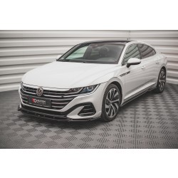 Volkswagen Arteon R-Line Facelift, spoiler pod přední nárazník v.1, Maxton Design
