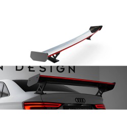 Audi A3/A3 S-Line/S3/RS3 8V Sedan včetně Facelift, karbonové zadní křídlo s LED světlem, Maxton Design Carbon Division