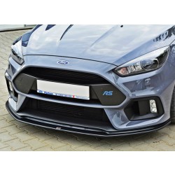 Maxton spoiler pod originální přední nárazník verze 3 pro Ford Focus III RS, rok výroby od 2015